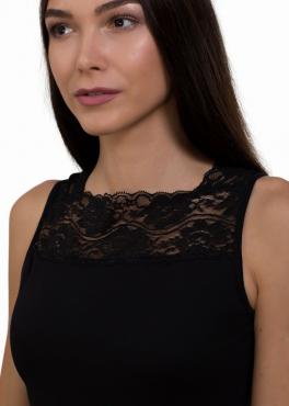 ML 064 Майка женская черный