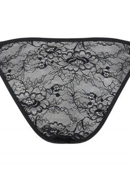 Passion FELICITA кружевные трусики бикини черный