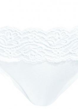 Sealine 221-030 Стринги женские с кружевным поясом белый