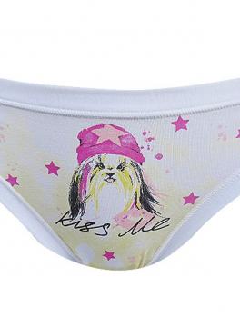 Трусы с принтом женские Sealine 2256D белый/желтый